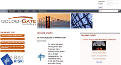 Desktop Screenshot of goldengateradiology.com